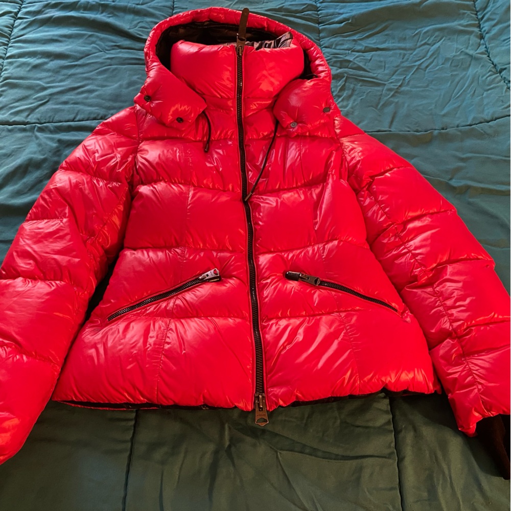 Red mackage down jacket